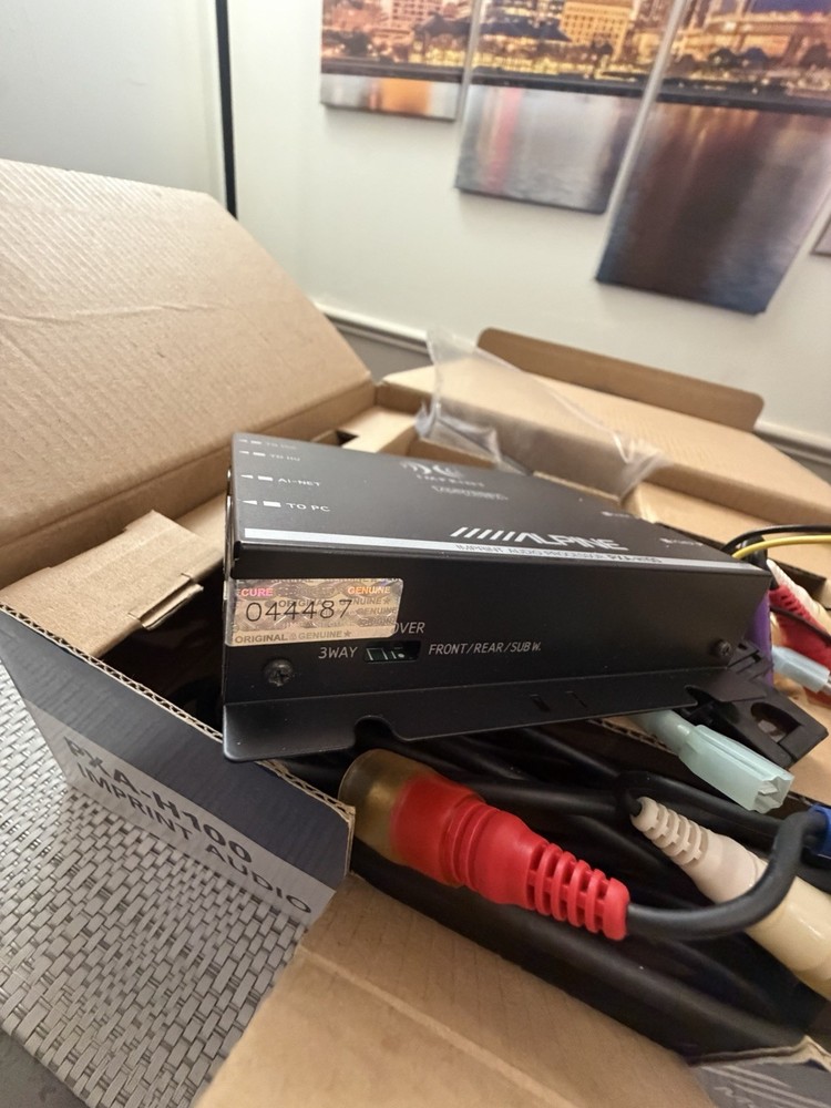 Alpine PXA-H100 Imprint Audio Processor w/ Ai-Net Cable DSP ✅ Description