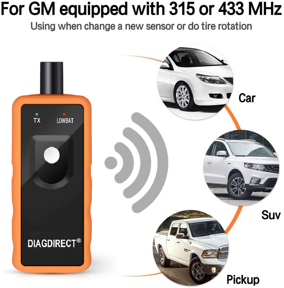 EL50448 TPMS Relearn Tire Sensor Pressure Monitor System Programming Activation