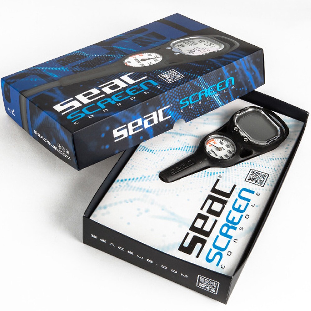 Seac Screen Dive Computer Console w/Pressure Gauge