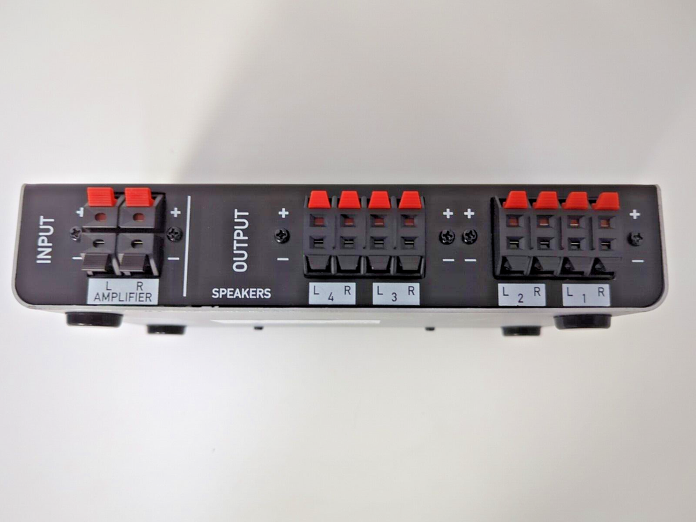 LEGRAND SPEAKER SELECTOR AU1100, SPEAKER LEVEL 4 LOCATION SWITCH