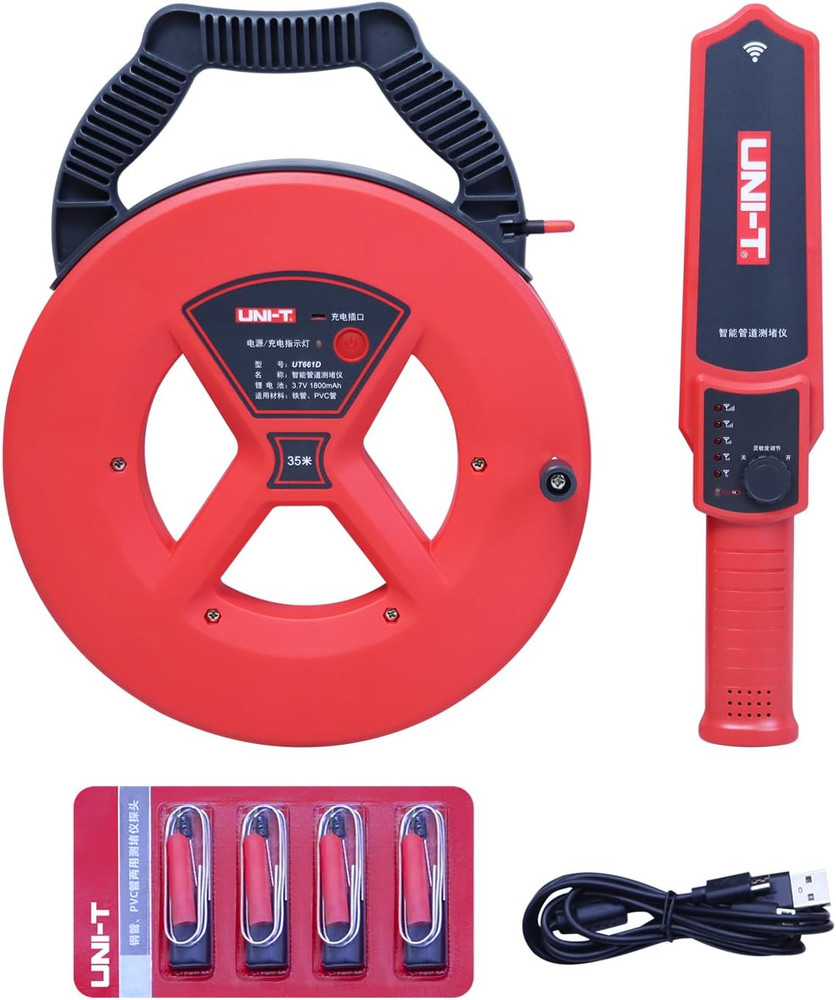 35M Pipe Blockage Detector - Clogging Scanner for All Pipe Types