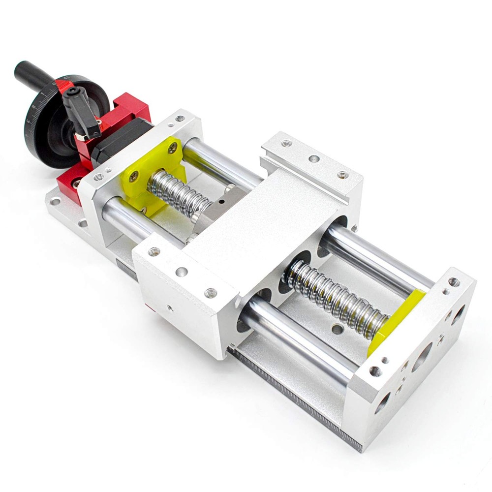 Linear Stage Actuator 100mm Ballscrew 1605 Double Optical Axis Linear Rail Guide