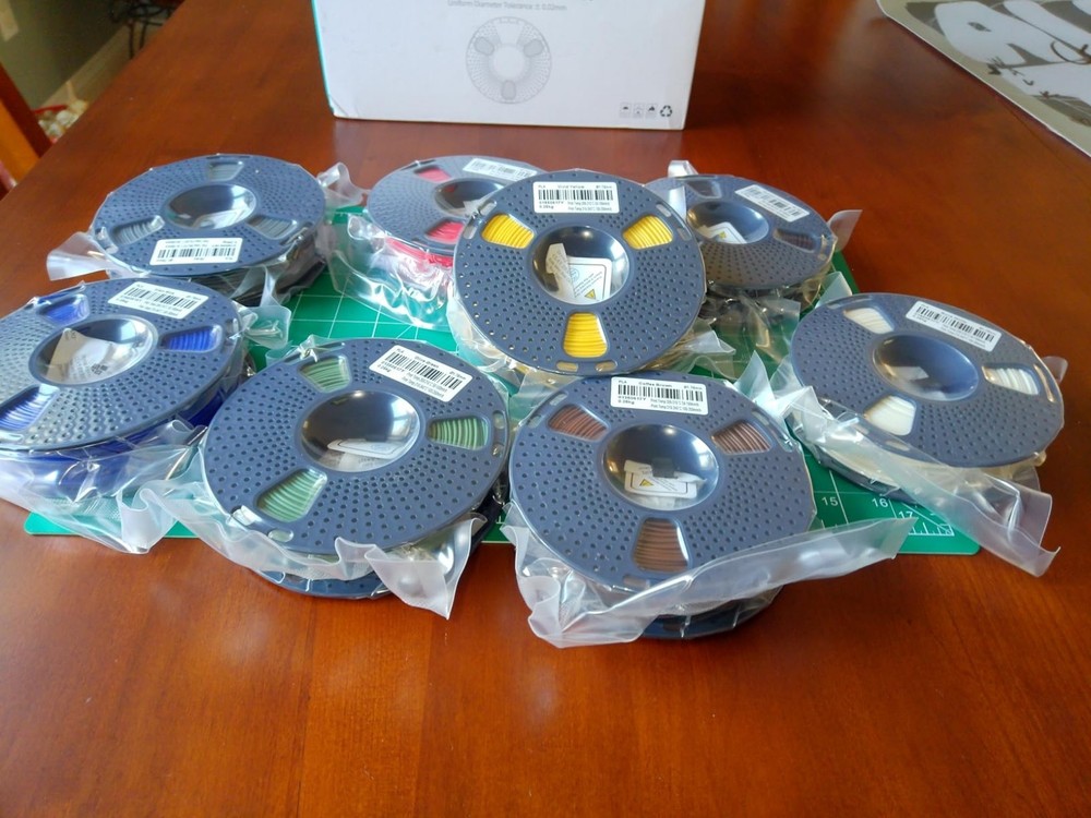 JAYO 8 Color PLA Filament Bundle Multicolor 3D Printer 1.75mm Individually