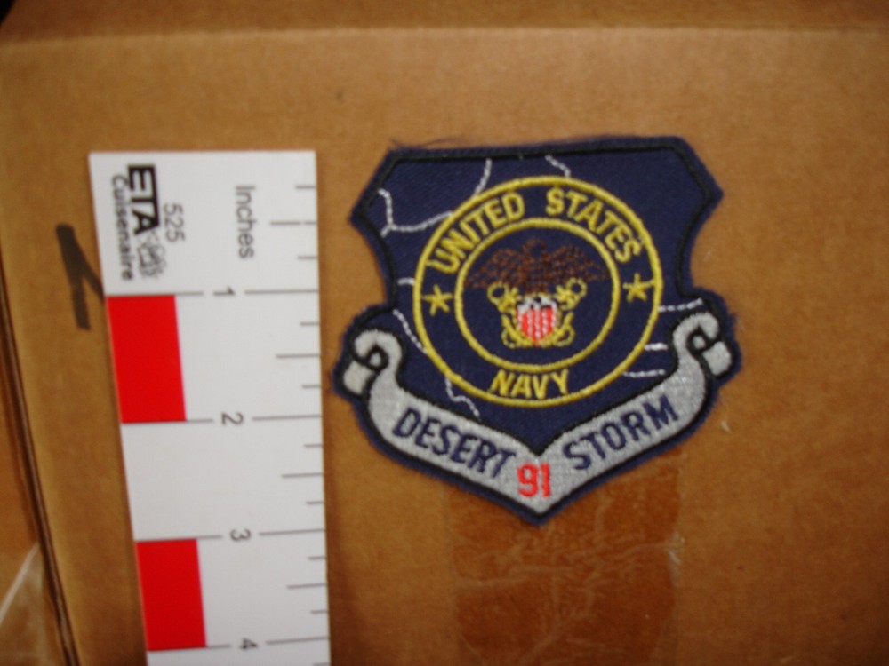Navy Desert Storm Patch