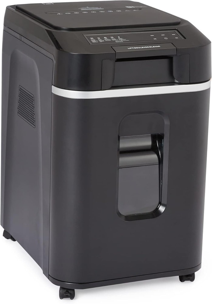 Advanced Anti-Jam Auto Feed Cross-Cut Shredder - 200 Sheets & Energy Efficient