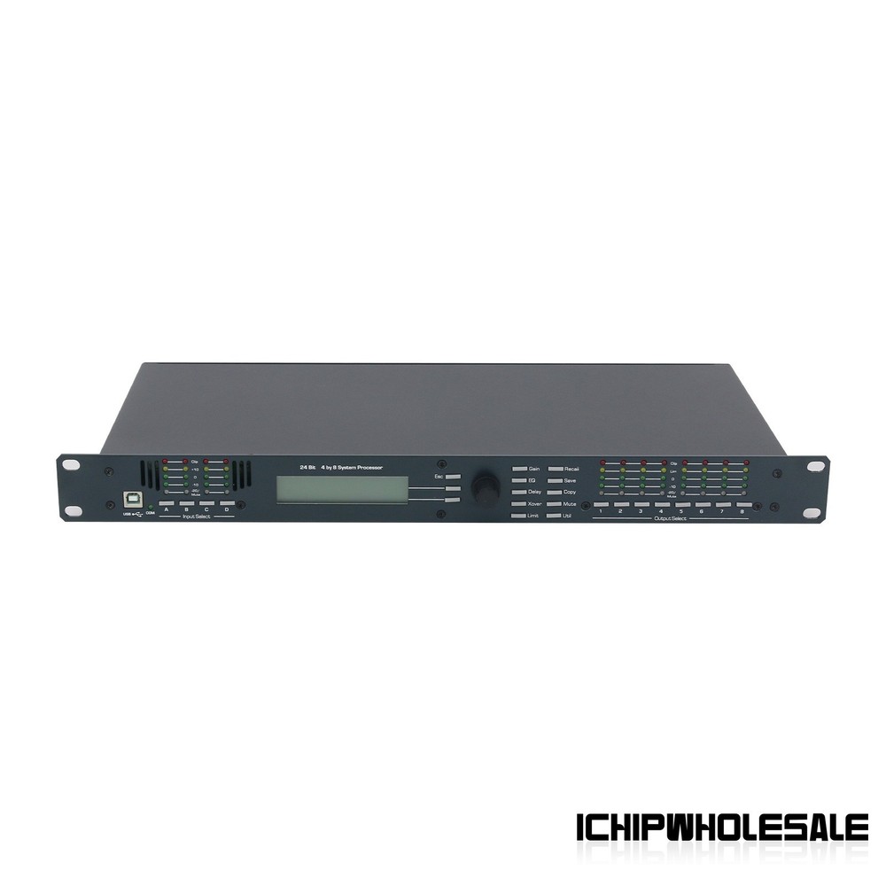 4.8SP 4 In 8 Outp Digital Speaker Audio Processor Audio Effector for DriveRack