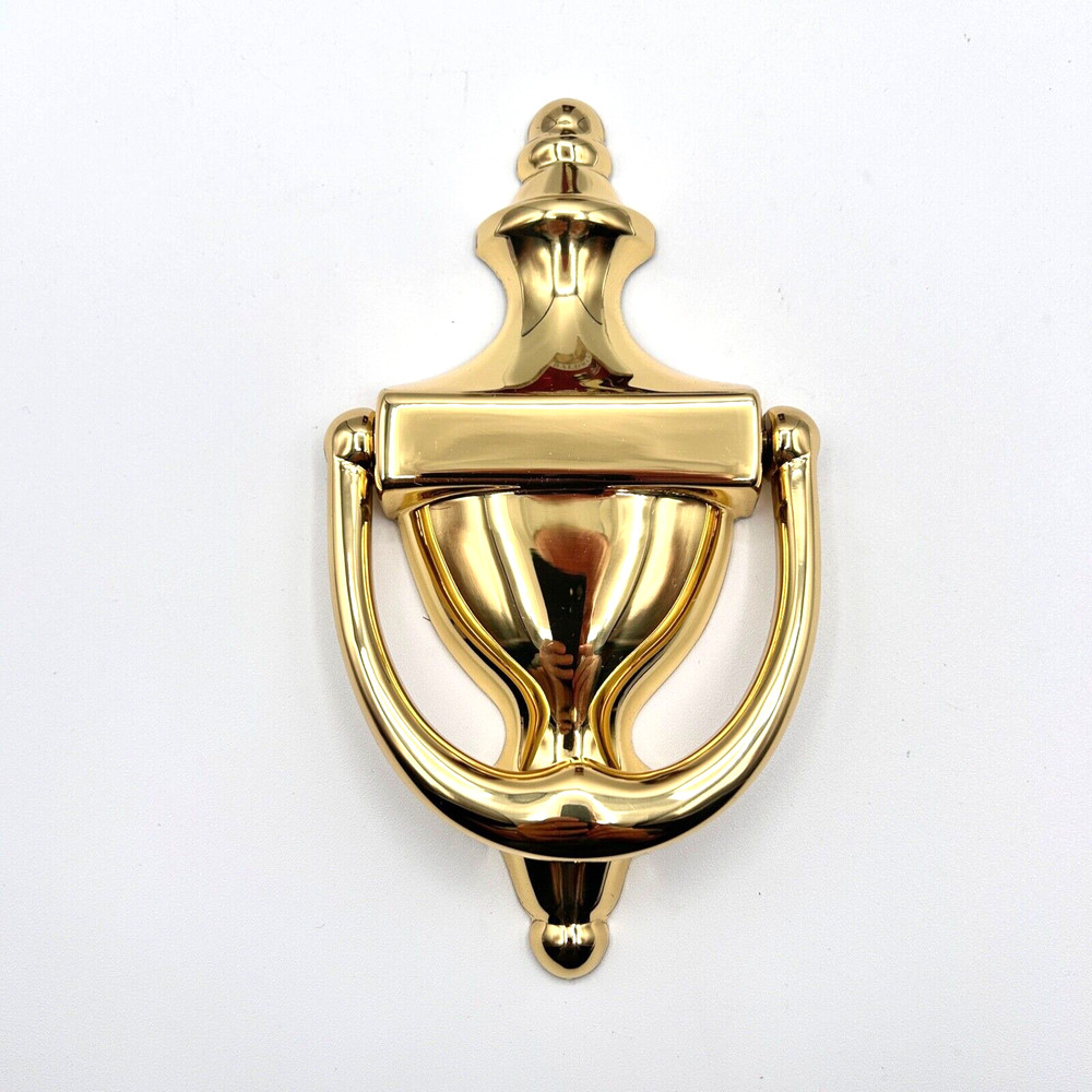 NIB Vintage Baldwin Solid Brass Colonial Door Knocker No. 0102-030