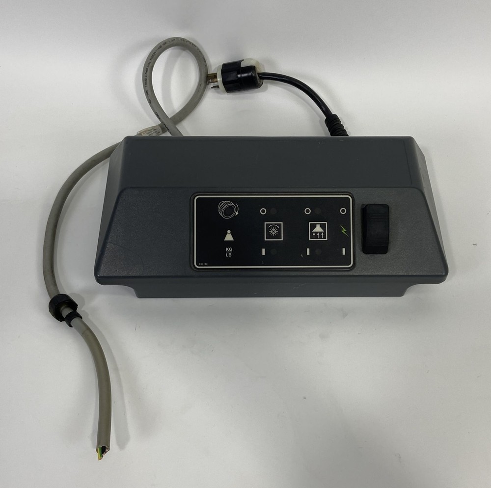 Advance Aquaclean 15 Carpet Extractor Control Panel