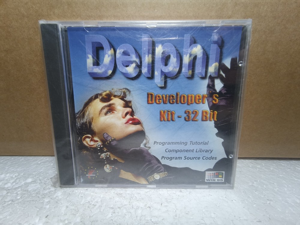 Delphi Developer's Kit - 32 Bit Programming Tutorial Software - Sealed