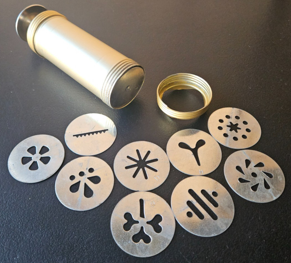 COOKIE / NOODLE PRESS. ATECO 9 PC. VARIATIONS.