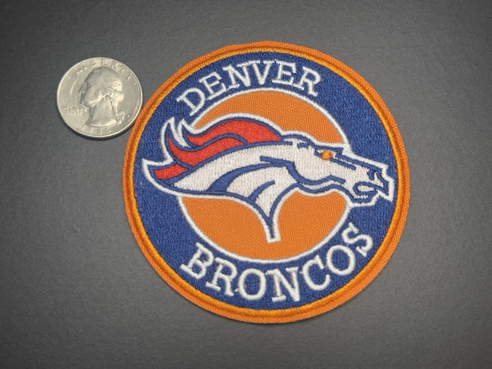 Denver Broncos Embroidered Iron On Patch