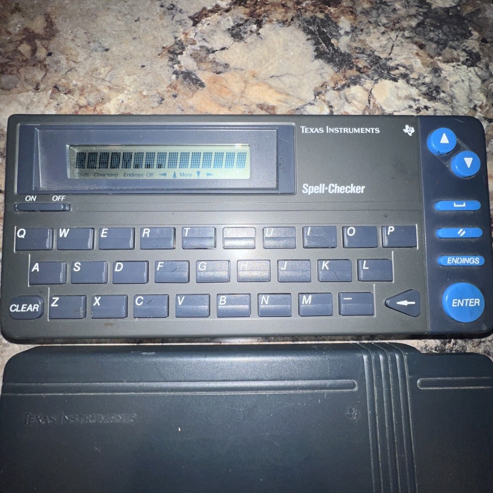 2F Texas Instruments Spell Checker Works!
