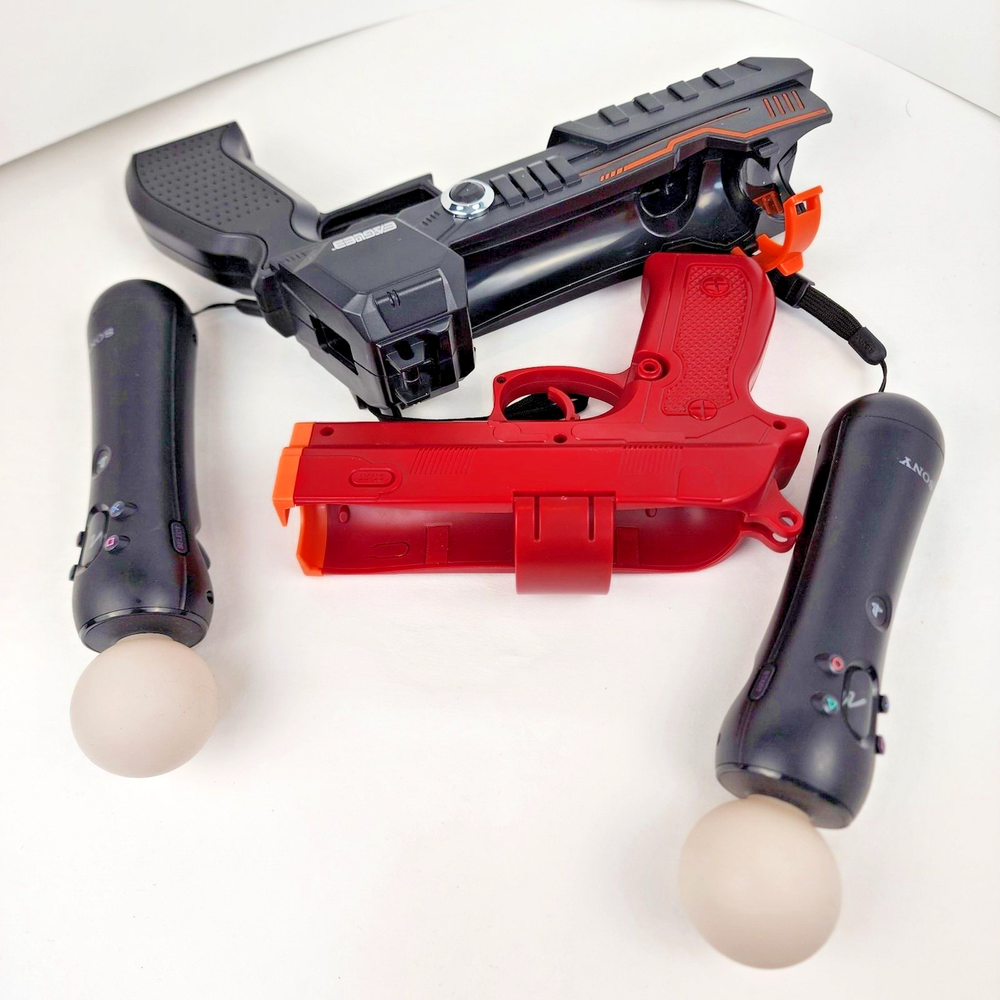 2 Sony Playstation Motion Controllers Move PS3 & 2 Controllers.