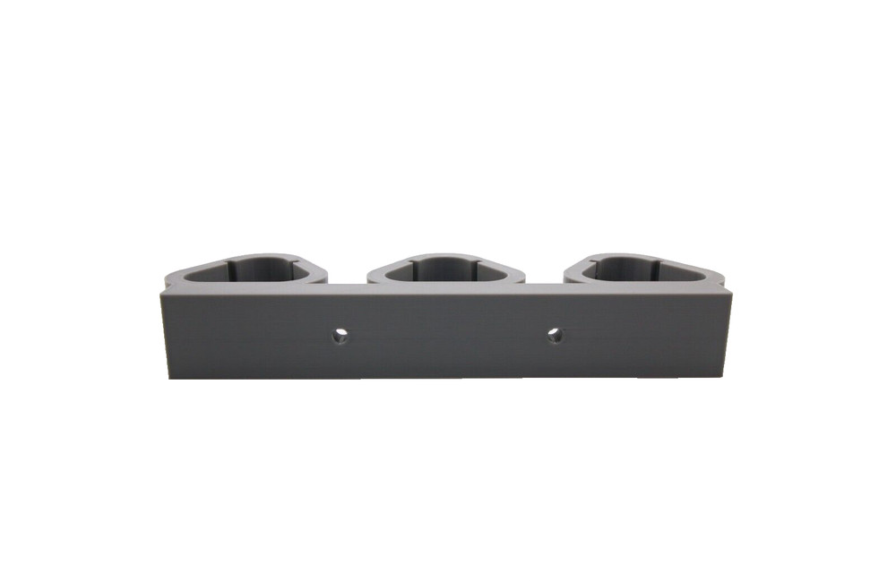 (Gray) Milwaukee M12 Battery Holder Wall Mount
