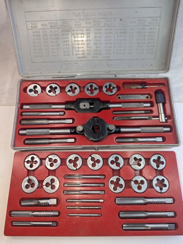 Craftsman Kromedge Tap And Adjustable Die Set No.9-52091