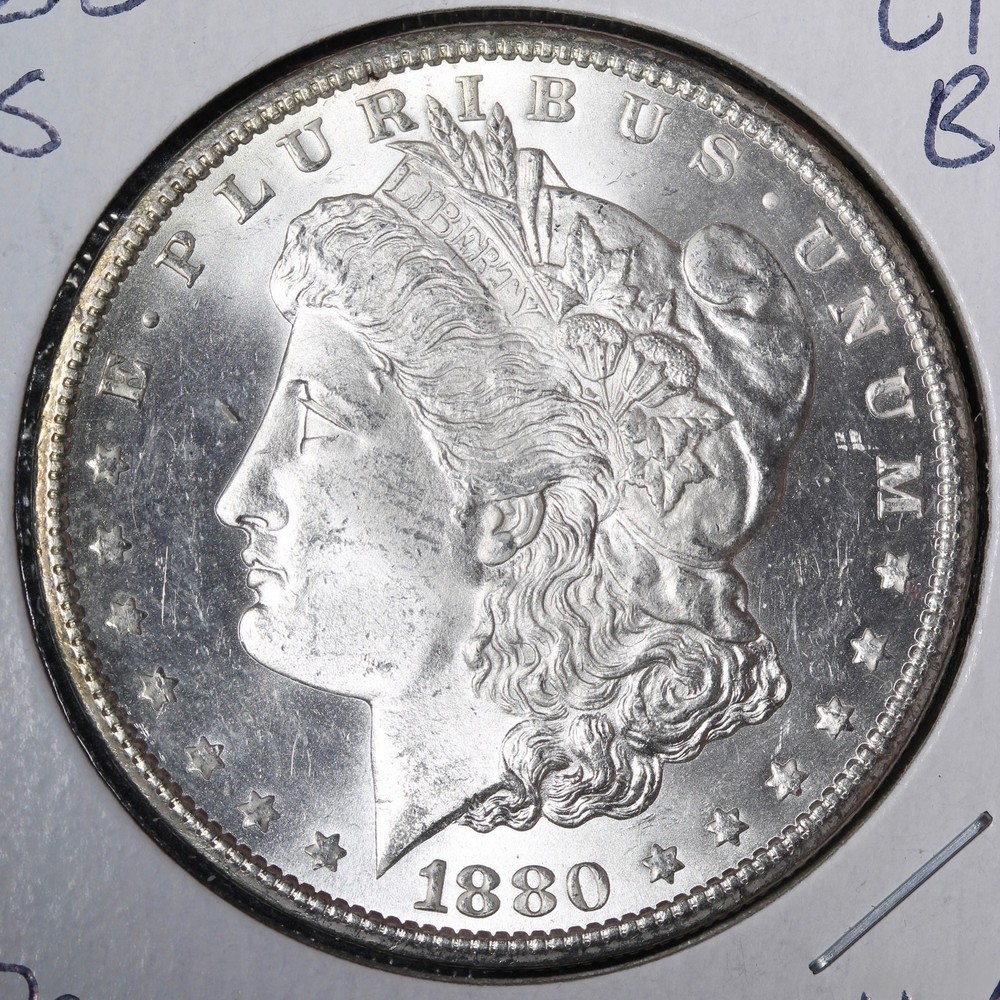 1880-S Morgan Silver Dollar BU *UNCIRCULATED* MS E353 DOLF