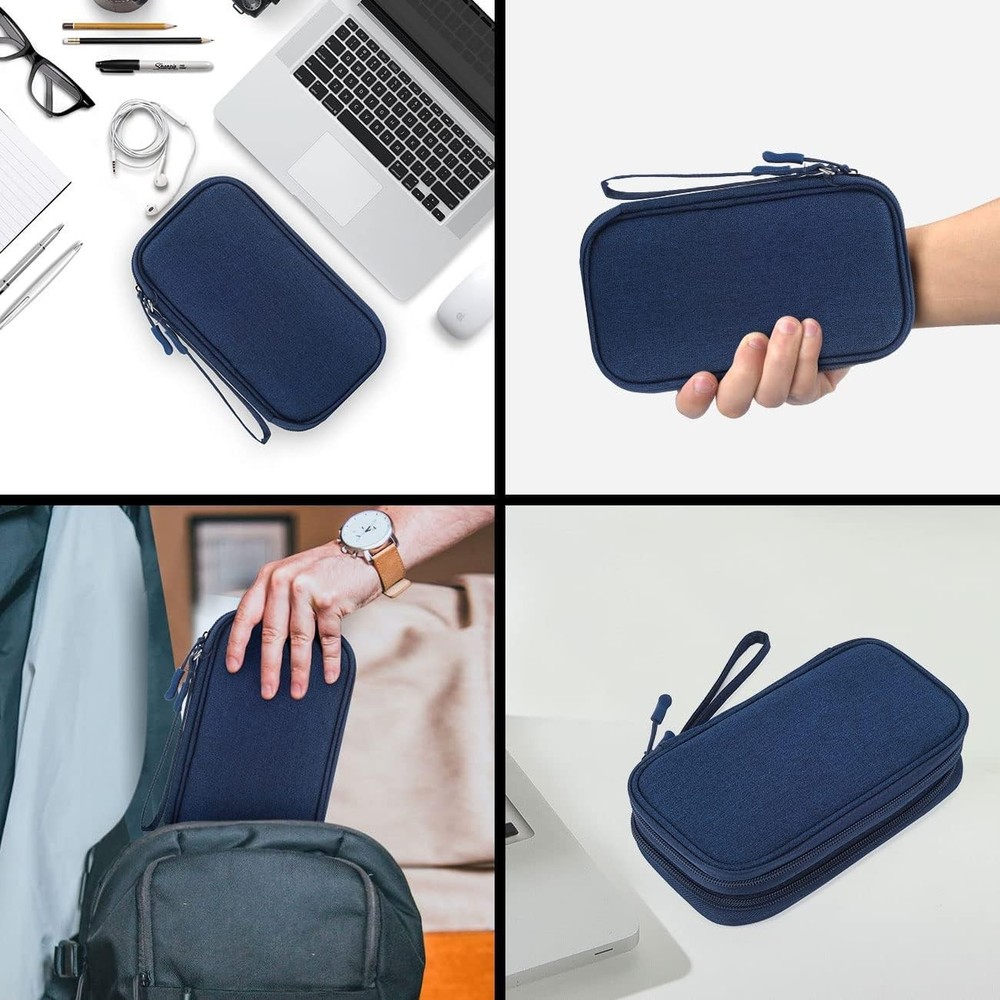 Electronic Organizer Travel Cable Bag, Electronic Organizer Case, Electronic ...