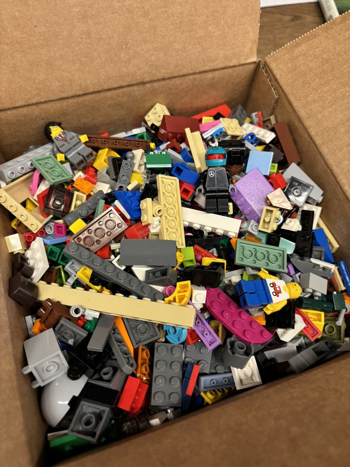 Lego, 4.6 Lbs, Sanitized Random Lot Of Lego!