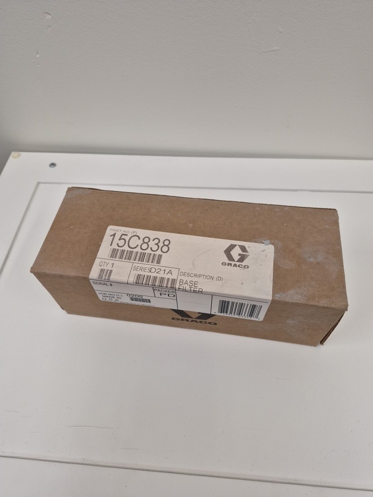 Graco 15C838 Outlet Filter Base / Bowl