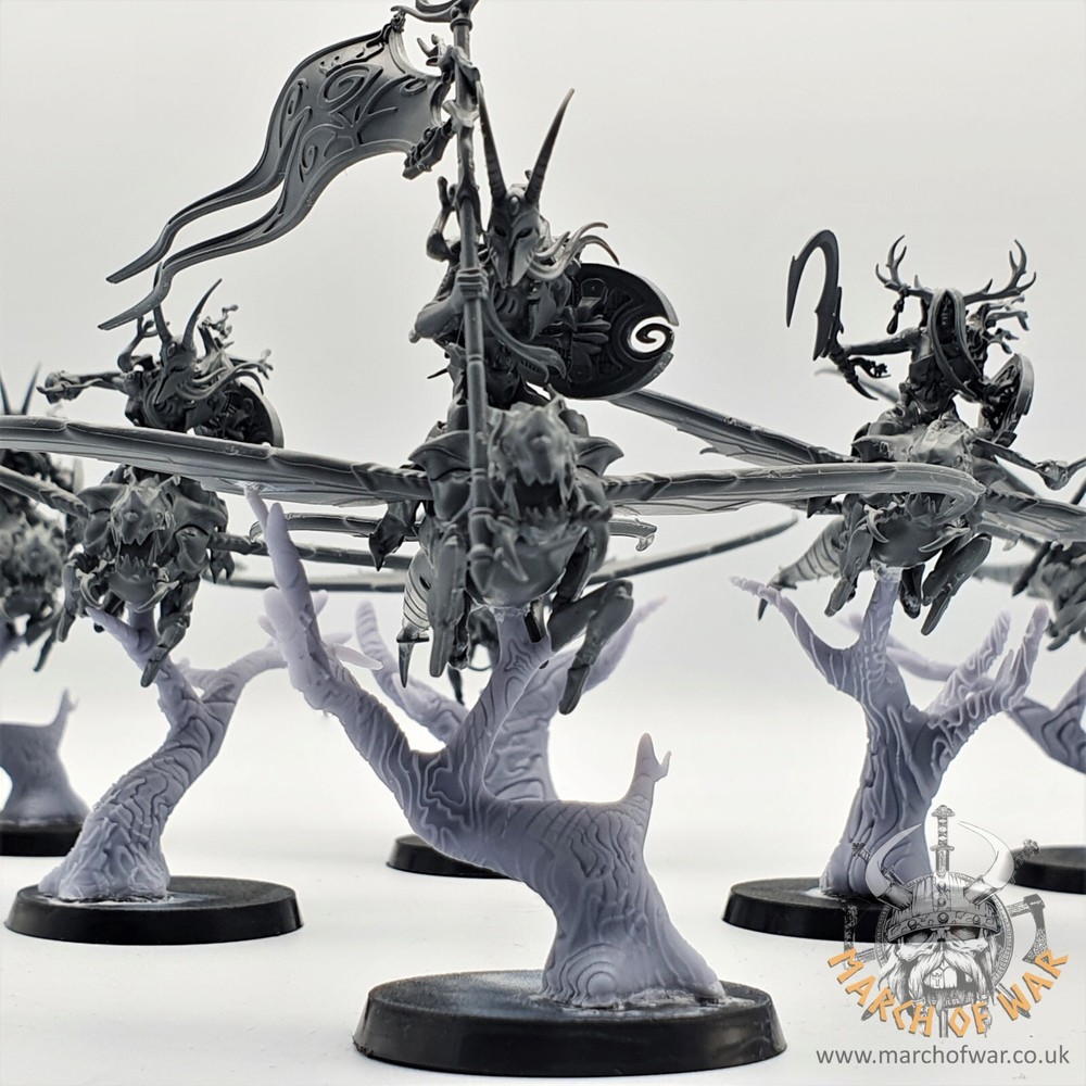 Tree flight stand clear rod replacement for fantasy games