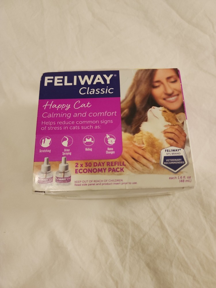 Feliway Classic Diffuser Refill 48 Ml Cat Constant Calming 2 Refills
