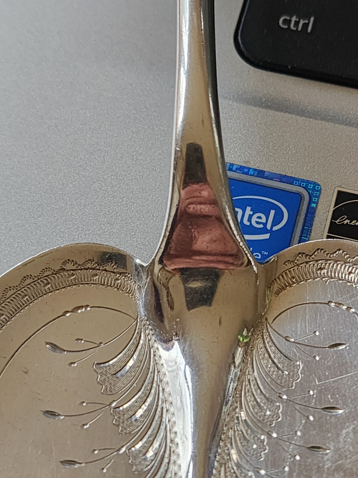 STERLING silver Pie dessert Server Farrington & Hunnewell 19th century