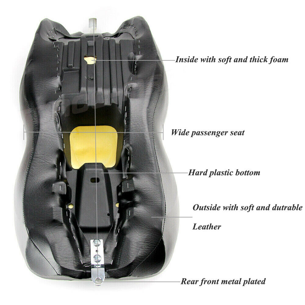 For 97-07 Harley Electra Glide Standard Classic Seat Driver Passenger Rider 2 Up