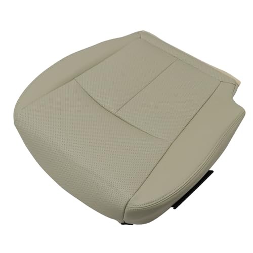 Front Driver Side Bottom Replacement Perforated Seat Cover Wheat Tan