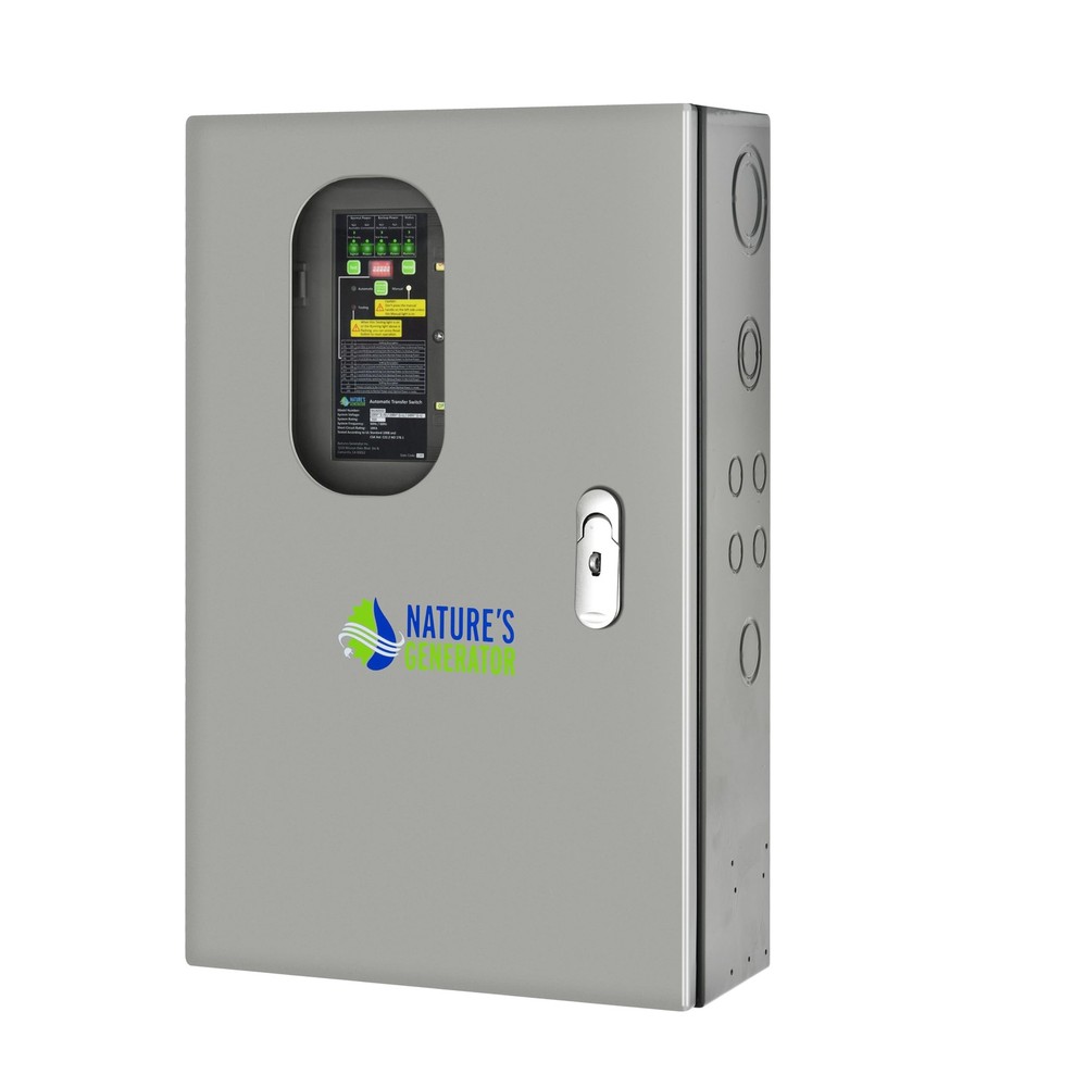 Nature's Generator Pre-Wired 120V/240V 30A 8 Circuits Automatic Transfer Switch