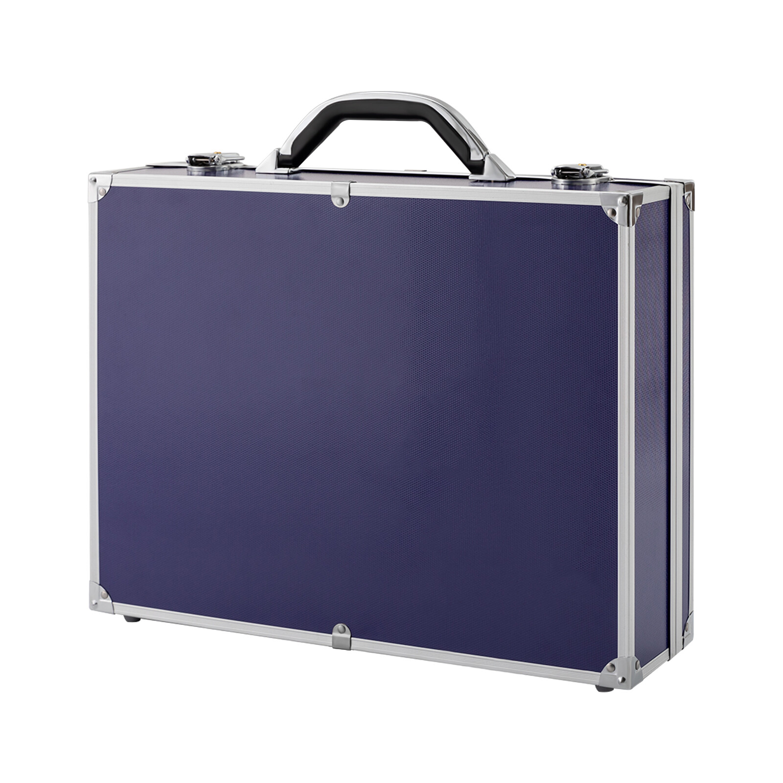 100 Graded Certified Coin Slab Aluminum Blue Storage Travel Box Protector Case