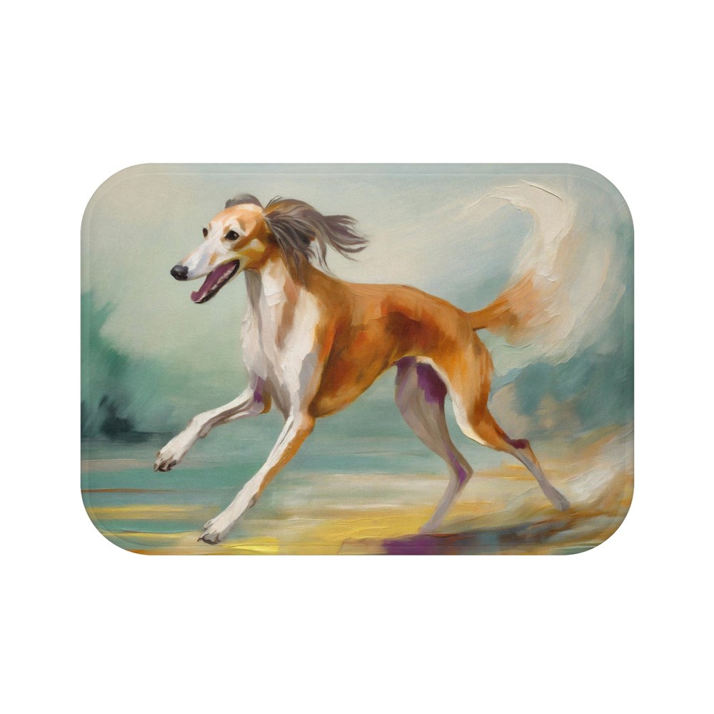 Saluki Bathroom Rug Mat -