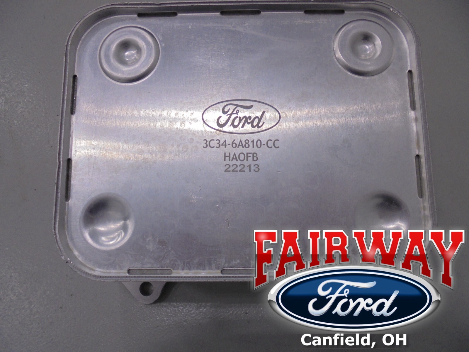 03 thru 07 Super Duty 6.0L OEM Genuine Ford Updated Oil Cooler Kit 3C3Z-6A810-A