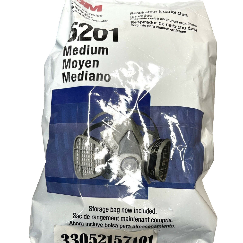 3M HALF 5201 MED RESPIRATOR ASSEMBLY