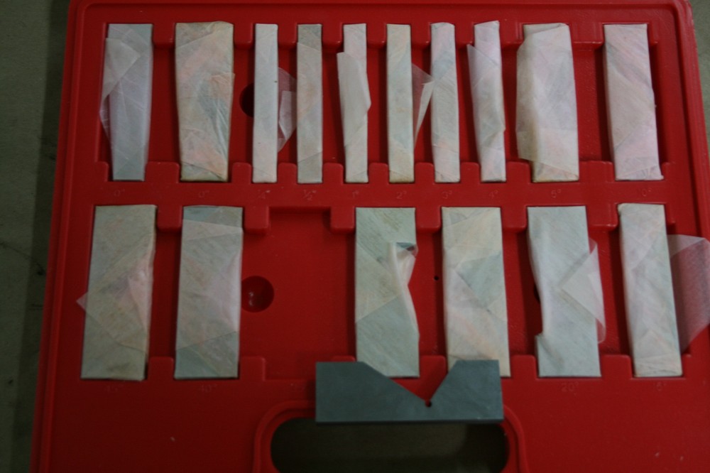 17 PIECE ANGLE BLOCK SET "NEW"