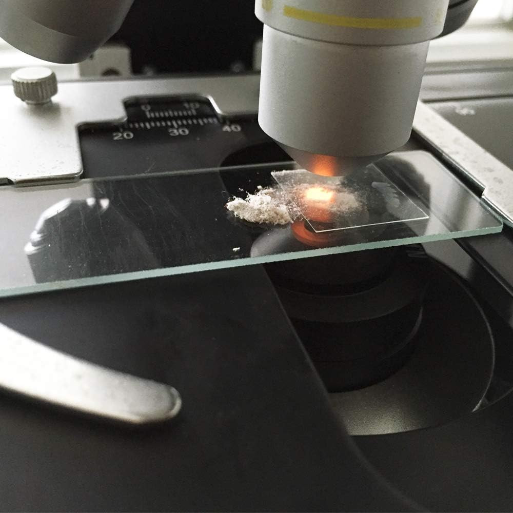 Twdrer 100PCS Clear Transparent Blank Microscope Slides and 100PCS Square Covers