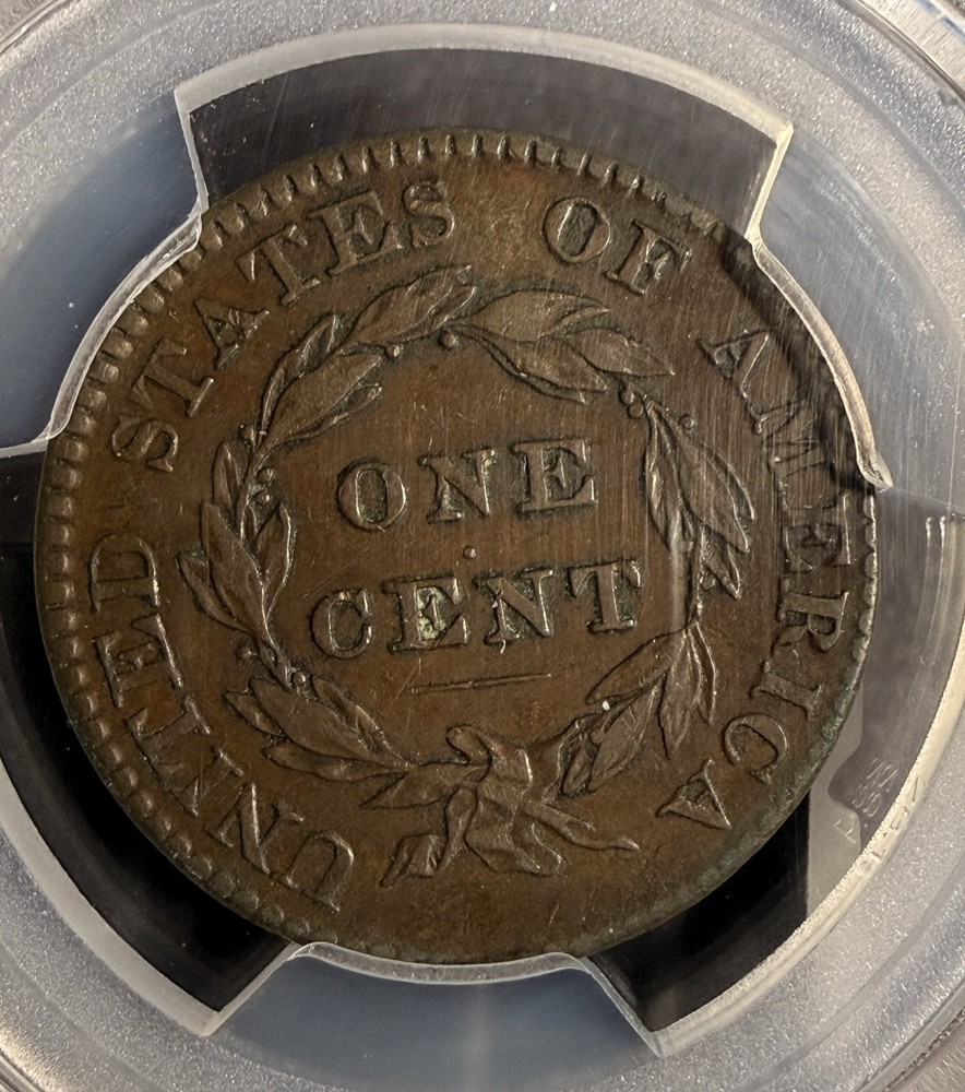 1825 Coronet Head Large Cent, VF35 PCGS (16822)