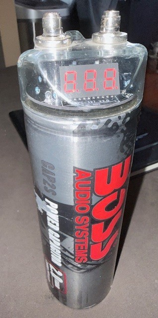 Boss Audio Systems CAP2S Power Capacitor 2.0 Farad