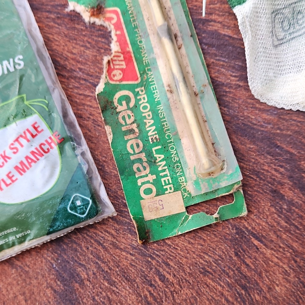 Coleman String-Tie Mantles #21 Sock Style & Propane Lantern Generator