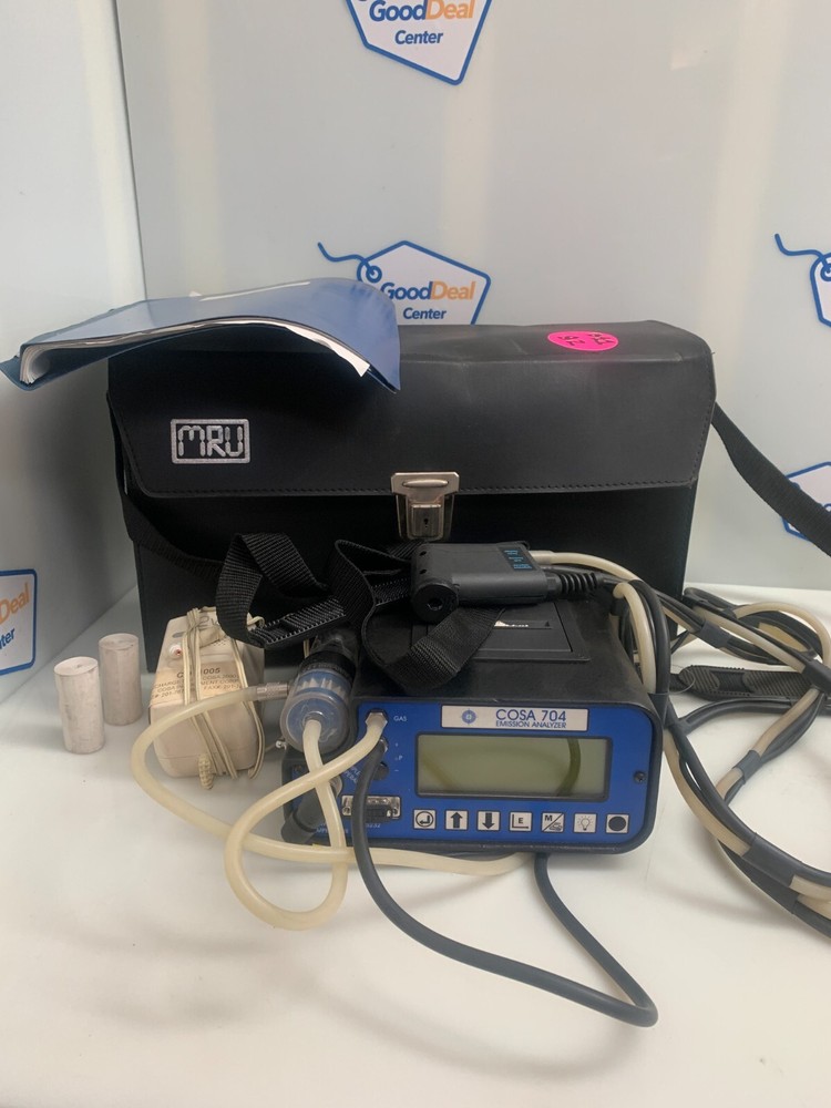 COSA   704  Portable Emission Analyzer  (In case / Used)