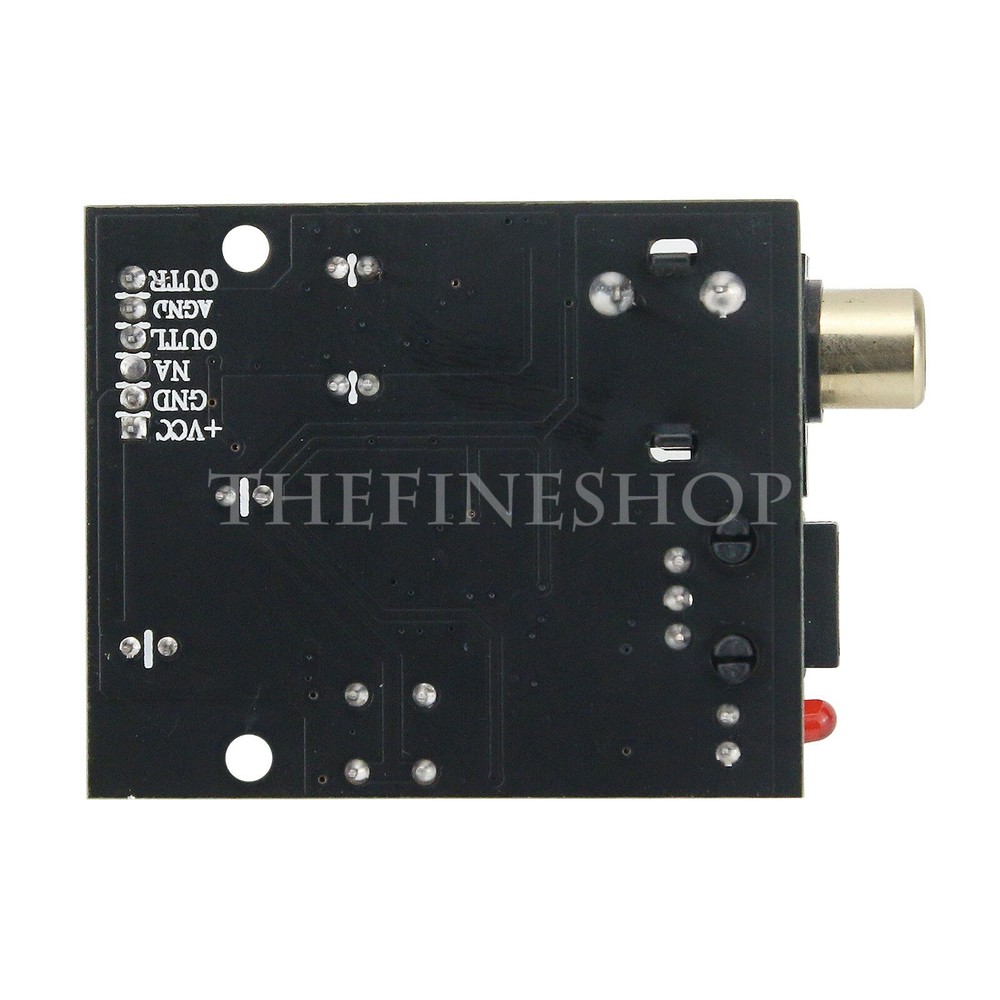 DAC Digital Decoder 24 Bit 192K Optical Fiber Coaxial Decode Board CS8416+CS4344