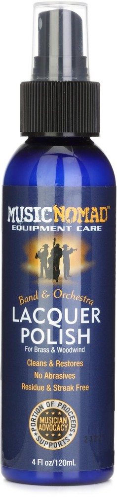 MusicNomad MN700 Lacquer Polish - 4 oz. Bottle (5-pack) Bundle
