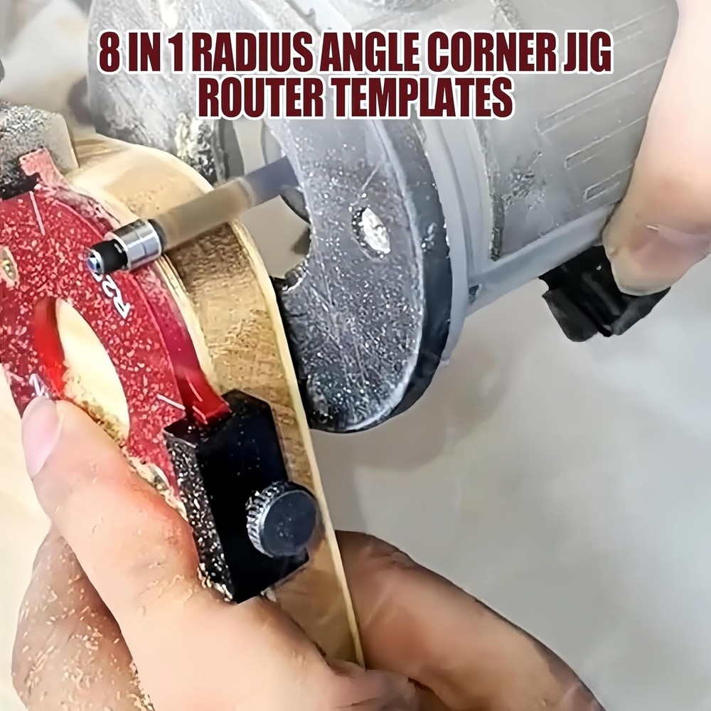 Woodworking Corner Positioning Tool - Alloy Large & Small Circle Locator
