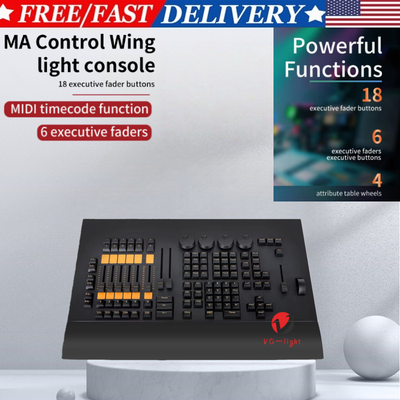 US Professional Stage Light Controller MA2 System Command MA2 Dmx Console onPC
