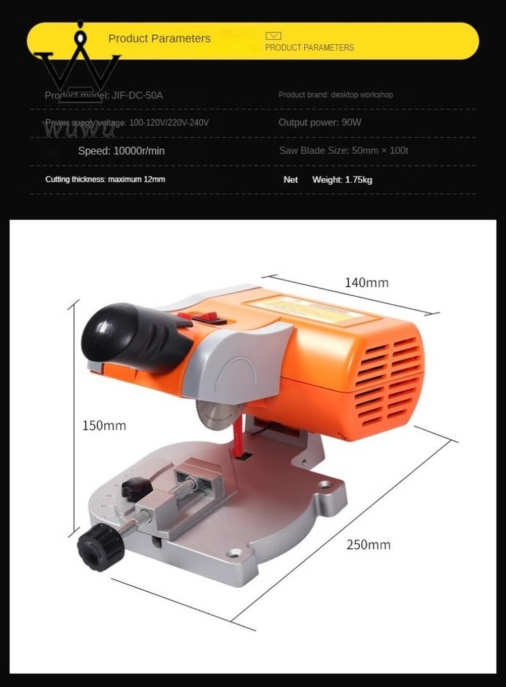 Small Tools Tabletop Workshop Small Cutting Machine School Teaching