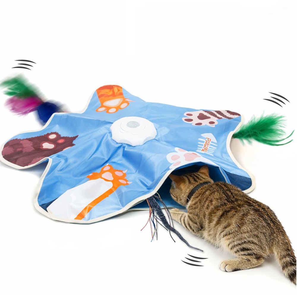 Interactive Cat Toy for Indoor Cats – Motion-Activated Hunting Toy | Interchange