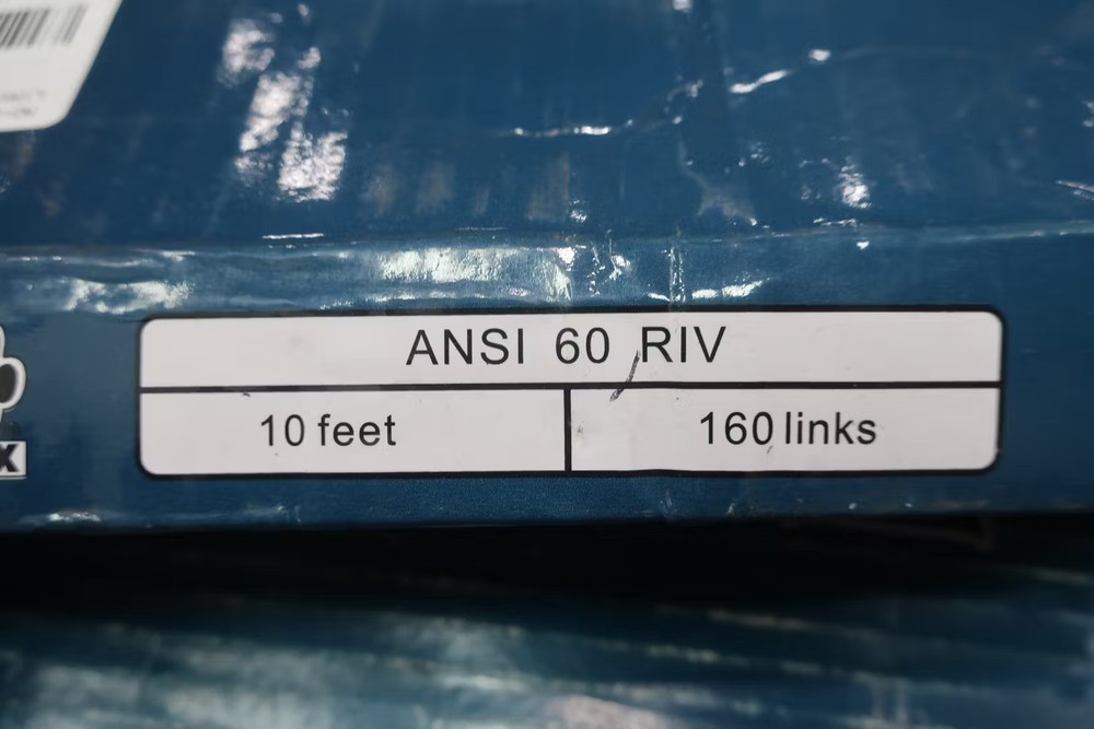 Lynx ANSI 60 RIV Single Roller Chain 10ft