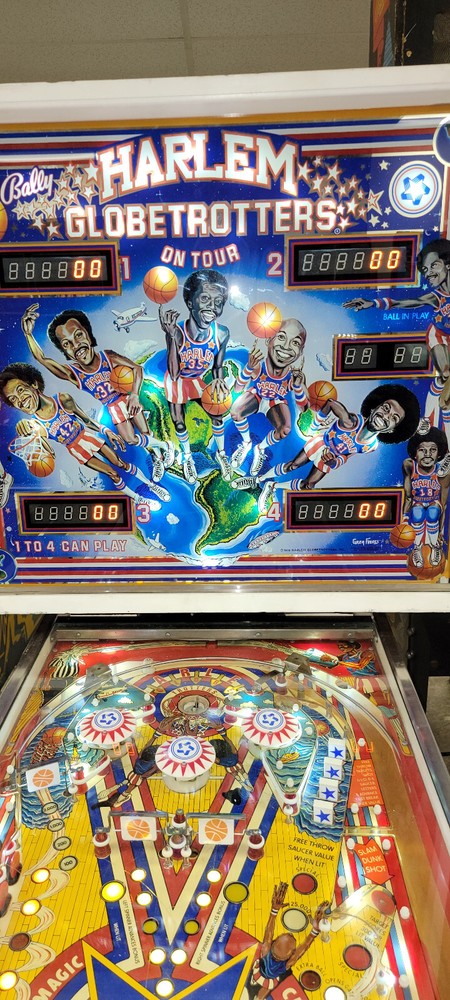 1979 Harlem Globetrotters Pinball Machine