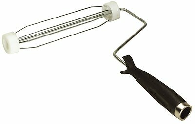Seachoice 3" 4-Wire Paint Roller Frame Plastic Threaded Handle Plated Rods 92101