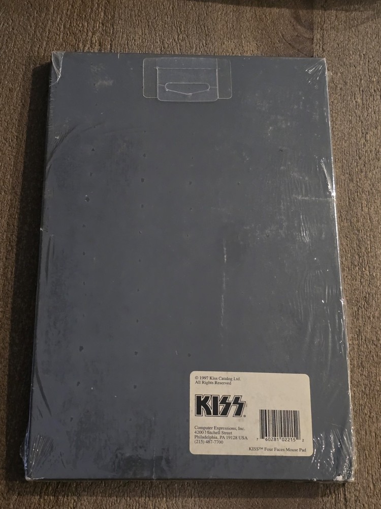 Kiss Solo Albums Mouse Pad Original Packaging Never Opened