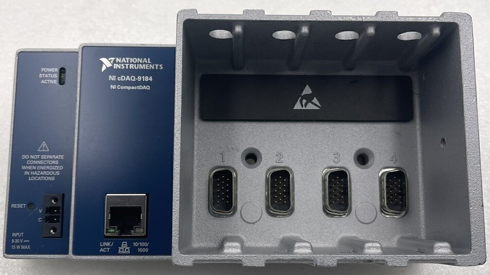 USED National Instrument cDAQ-9184 Ethernet CompactDAQ Chassis cDAQ 9184
